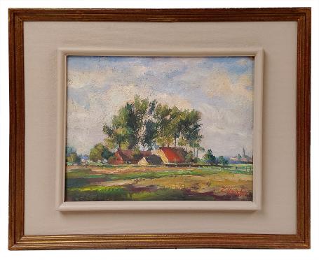 Eenvoudig landschapje