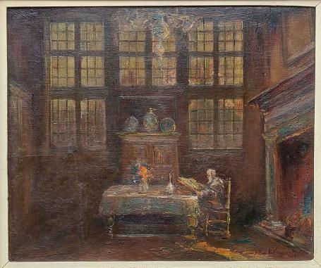 Belgische kunstschilder Julien Van de Veegaete
