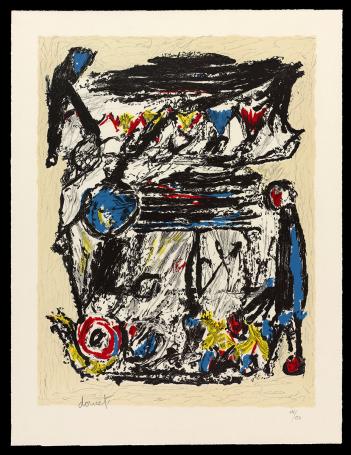 Croisée familiale litho C 1989 136/150