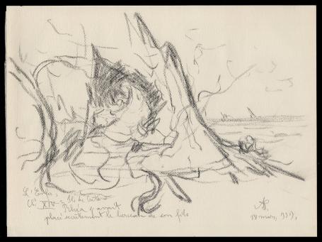 La divina commedia (Dante) L' enfer Chtr XIV  Ile de Crete 1939