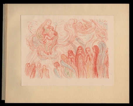 Litho uit 1921 van James Ensor kopen