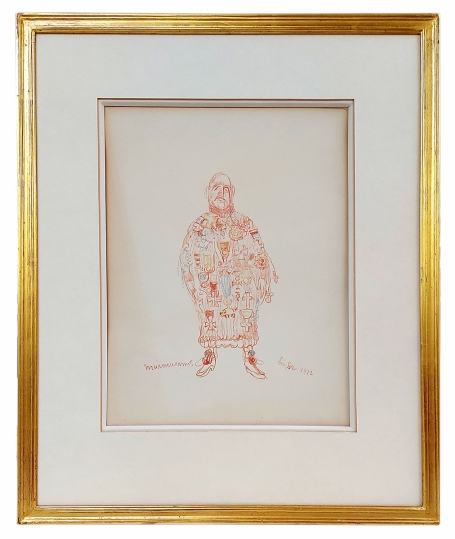 Litho uit 1929 van James Ensor kopen