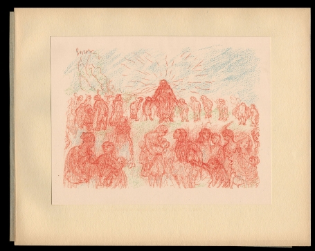 Litho uit 1921 van James Ensor kopen