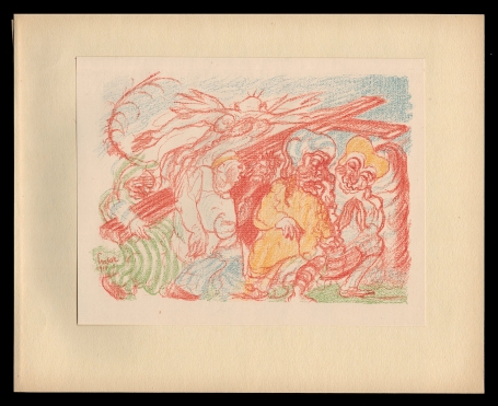 Litho uit 1921 van James Ensor kopen