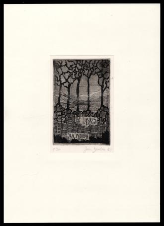 Ex libris Jan Beulen 1965 9/20