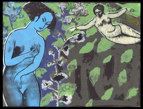 De blauwe en de zwevende dame 3/40