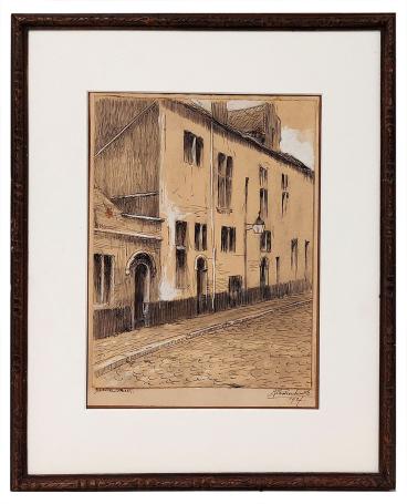 Sleutelstraat te Antwerpen 1927