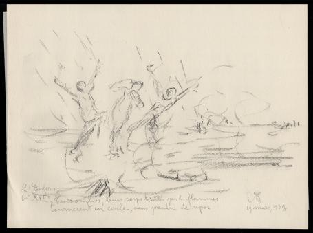 La divina commedia (Dante) L' enfer Chtr XVI Trois ombres, 1939