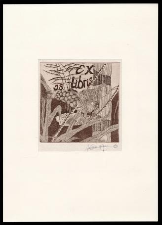 Ets, ex libris J.S.
