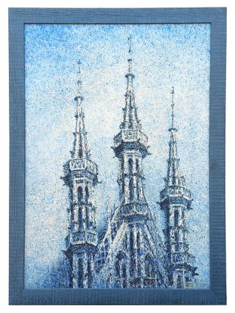 De torens van het Leuvense stadhuis