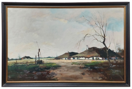 Schilderij van Belgische schilder Henri Joseph Pauwels