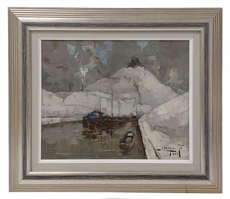 Zicht op de Samber 1953