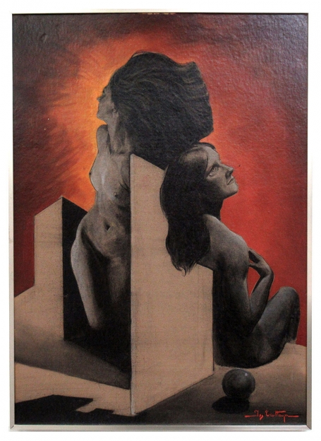Schilderij van de Belgische kunstschilder Jos Trotteyn kopen