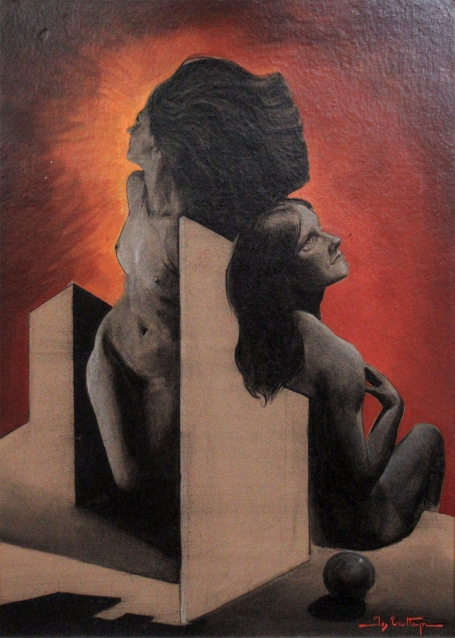 Schilderij van de Belgische kunstschilder Jos Trotteyn kopen