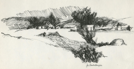 Litho van de Belgische kunstenaar Jos Vanbekbergen kopen