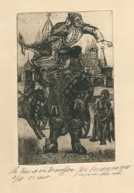 Ets uit 1940 van Joseph Verdegem