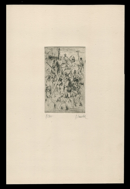 Jezus met het kruis 3/25