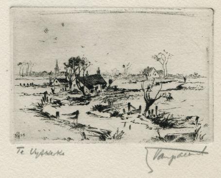 Te Uytkerke, aan de hoeve 1934