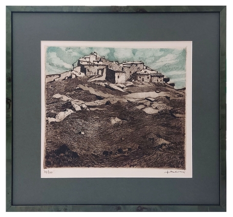 Kleurenets Dorpje op de heuvel 37/60