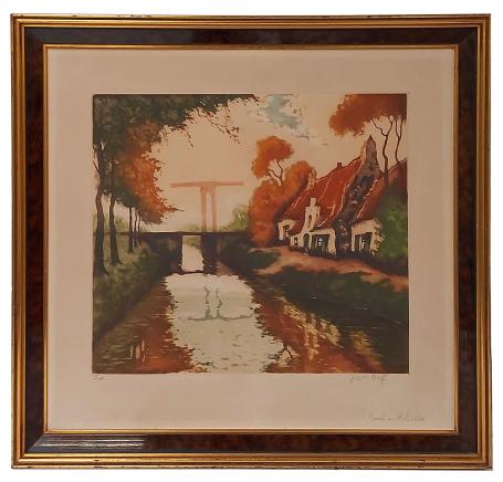 Canal en Hollande  115/350