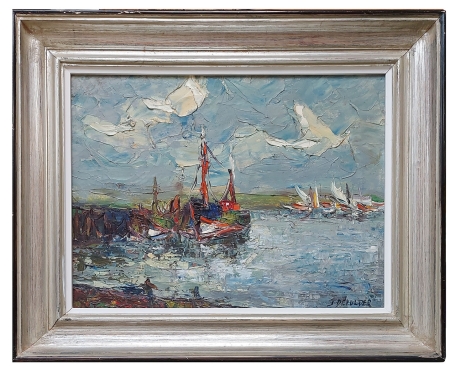 Bootjes in het haventje