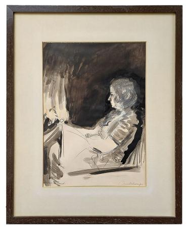 Gemengde techniek, Moeder aan de haard