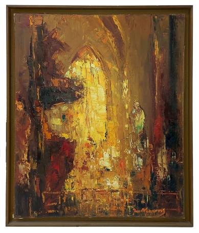 Het kerkinterieur 1978