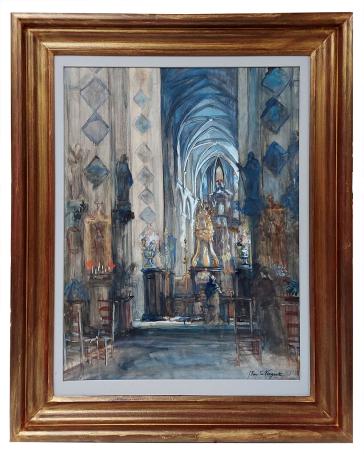 Kerkinterieur (voor 1926)