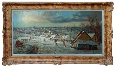 Groot winterlandschapje