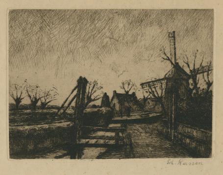 Kunstwerk op papier van  Eduard Karsen kopen