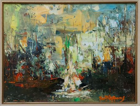 Schilderij van de Belgische kunstschilder Jules Keppens kopen