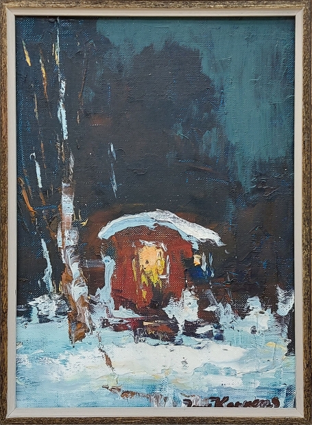 Schilderij van de Belgische kunstsenaar Jules Keppens kopen