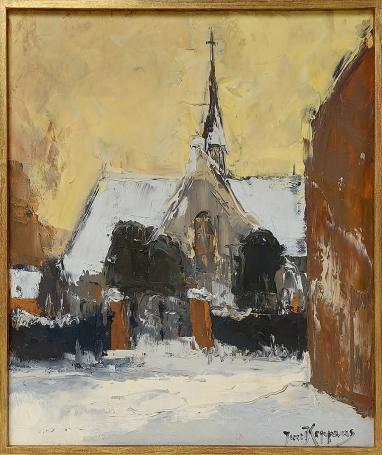 Schilderij op canvas van de Belgische kunstenaar Jules Keppens kopen