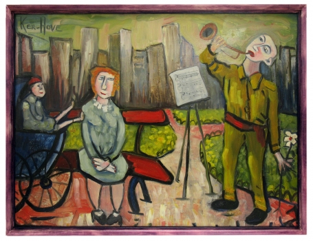 Ker-Hove  belgian painter