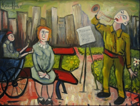 Belgische kunstschilder Ker-Hove