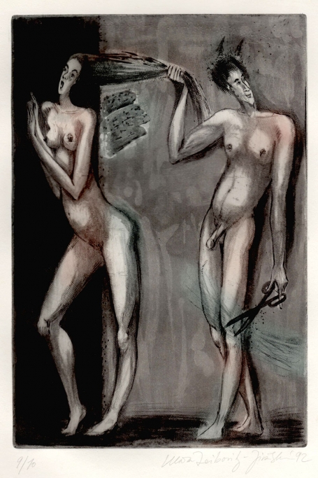 Ets van de Antwerpse kunstenares Klara Leibovitz-Jiraskova