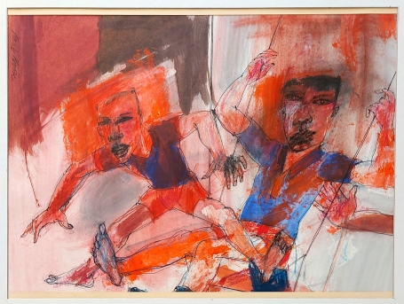 Kunstwerk op papier van Knut Kersse kopen