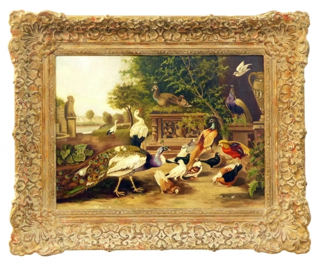 Naar Julius Scheuerer Feathered Feast  1945