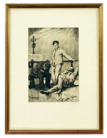 3 kwajongens aan de Schelde 2ième état