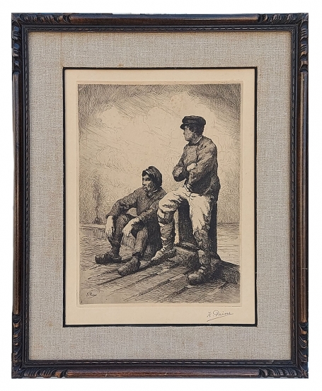 2 kwajongens aan de Schelde