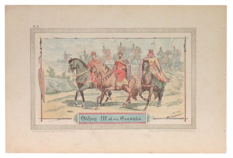 Litho van de Belgische kunstenaar Leo De Pape