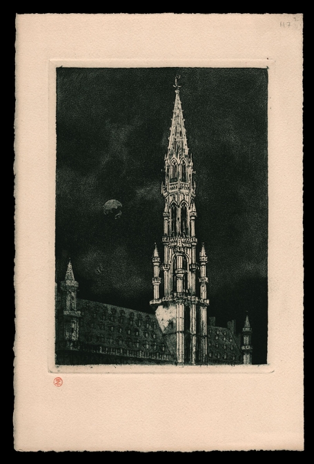 Toren stadhuis Brussel