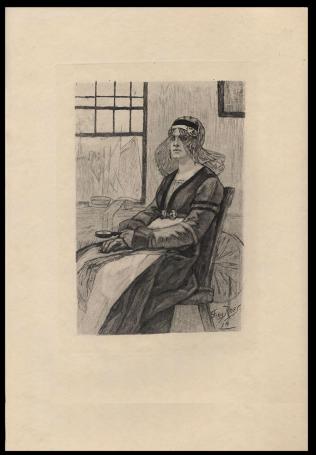 La dentellière de profil Exsteens 877