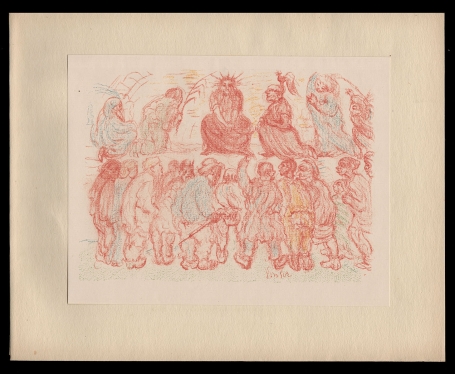 Scènes de la vie du Christ: XVIII. Le Christ aux outrages 1921 262/275