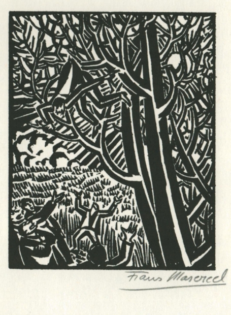 houtsnede of woodcutvan Frans Masereel kopen