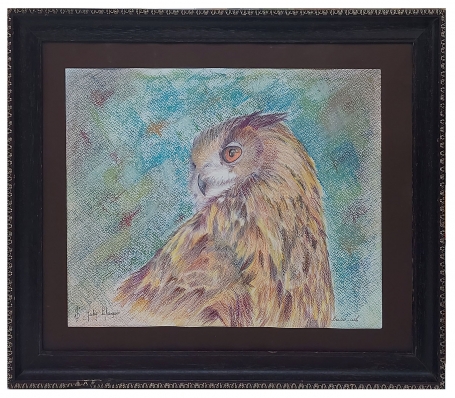 Tekening van de Belgische kunstenares Jaky Lefrançois