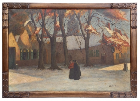 Schilderij kopen van de Belgische kunstschilder Leo (Leon) Lanckneus