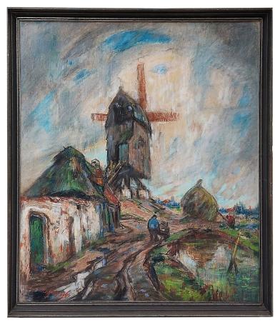 Pastel, aan de standerdmolen