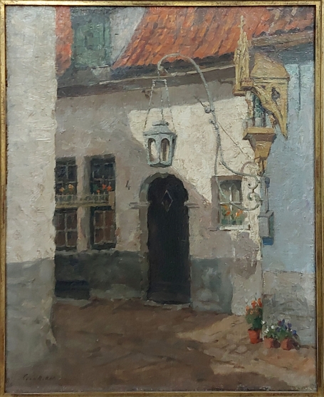 Olieverfschilderij van Léon Riket