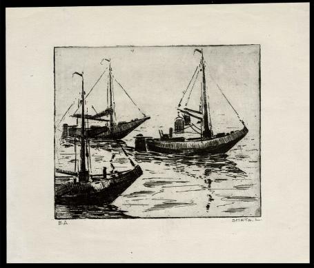 3 vissersbootjes E.A.